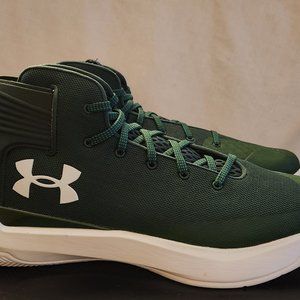 Green Under Armour Curry 3zer0 Basketball Shoes